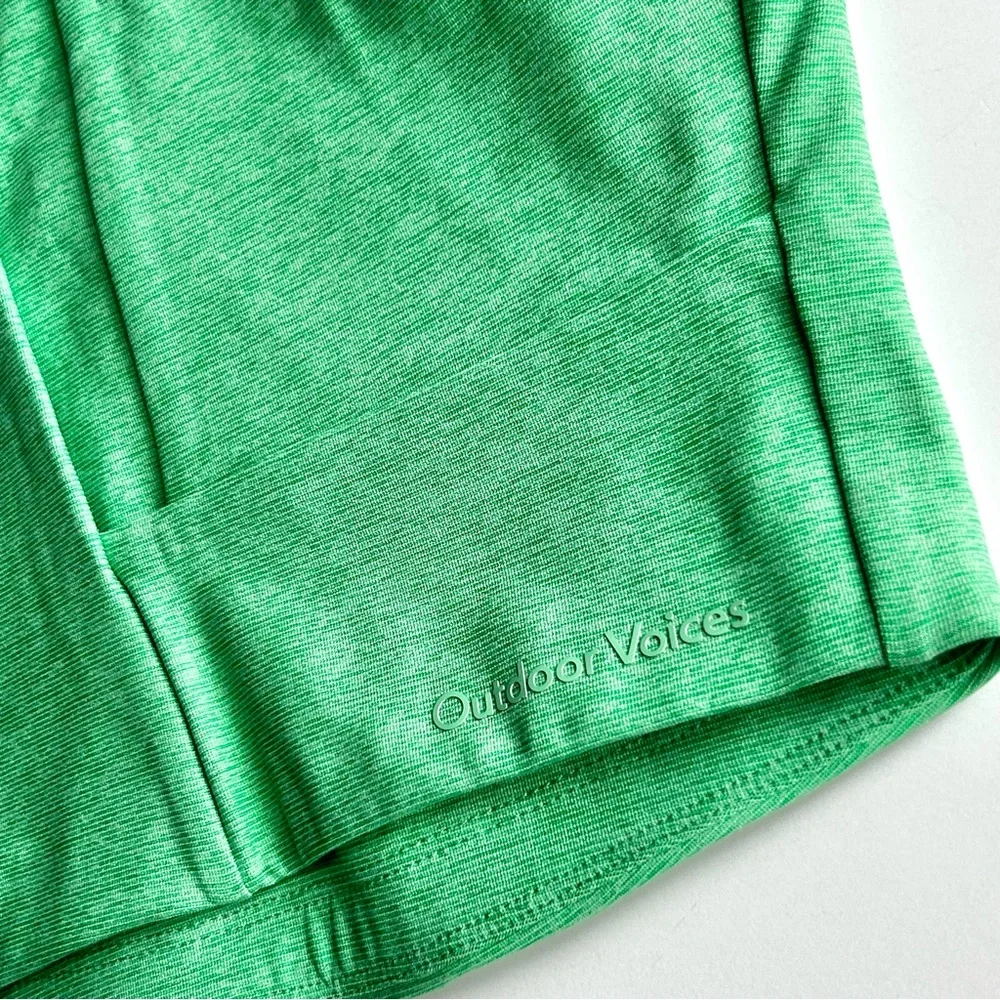 🍒NWT Outdoor Voices Venus Crop Top in Jadeite/Green. Size: XS - Picture 6 of 12